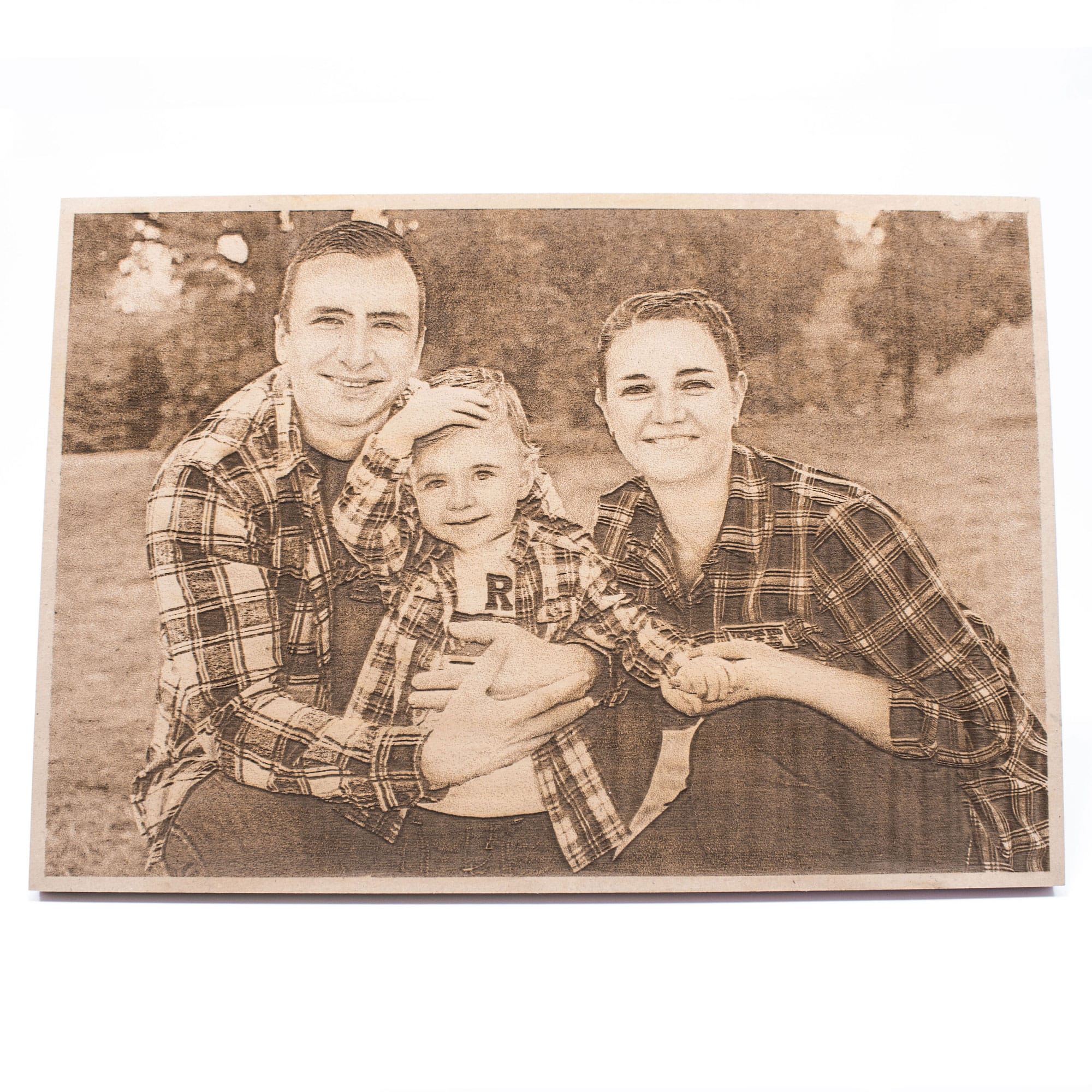 Woodprint of a personal photo